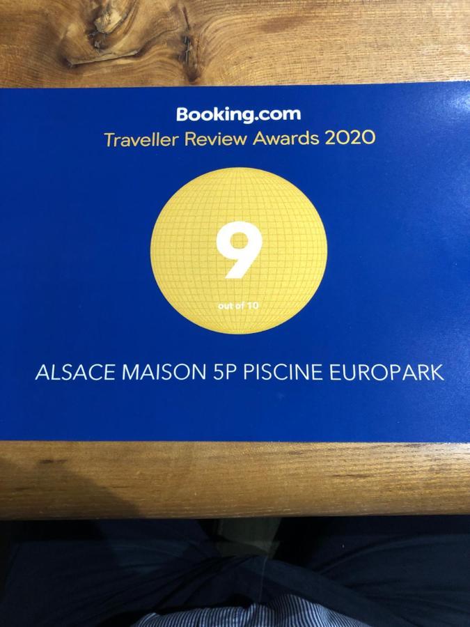 Alsace Maison 5P Piscine Europapark Rulantica Βίλα Marckolsheim Εξωτερικό φωτογραφία